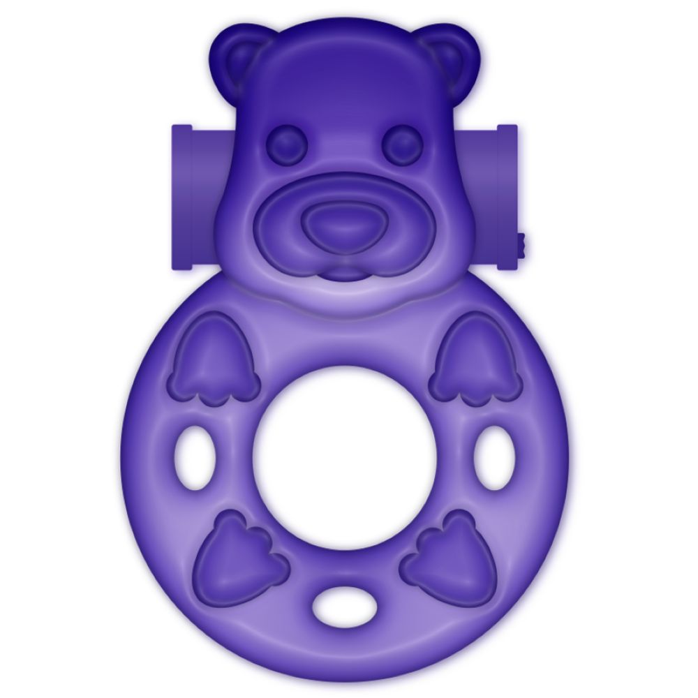 CASUAL LOVE - VIBRATING PENIS RING PURPLE