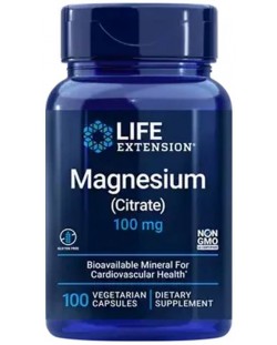 Life Extension Magnesium (Citrate) 100mg, 100caps