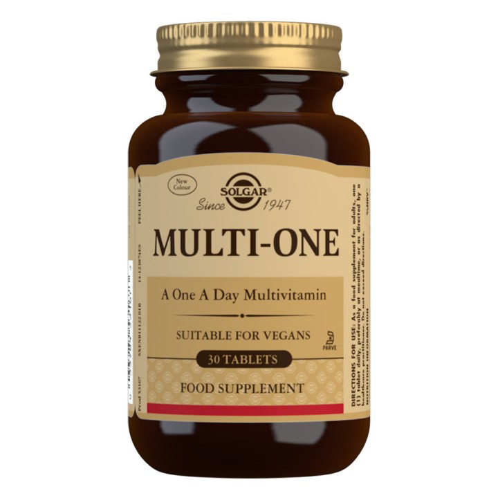 SOLGAR MULTI-ONE 30 TABLETS