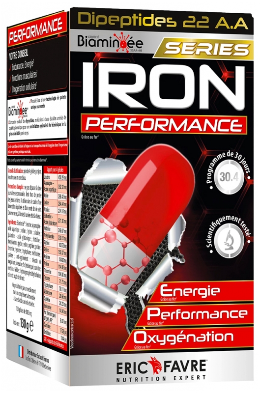 ERIC FAVRE IRON PERFORMANCE 120 capsules