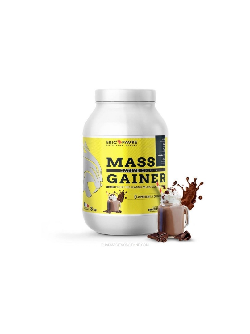 Eric Favre - Mass Gainer Native Origin Cookie & Cream flavor - 3kg