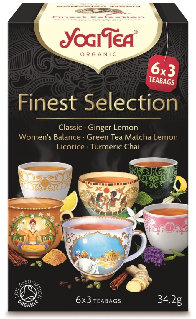 Yogi Finest Selection 9×2(6X3) Teabags