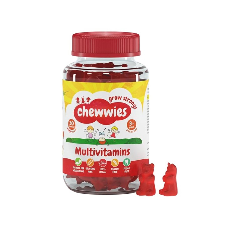 Chewwies Multivitamins, Berry Flavor - 30 Chewwies