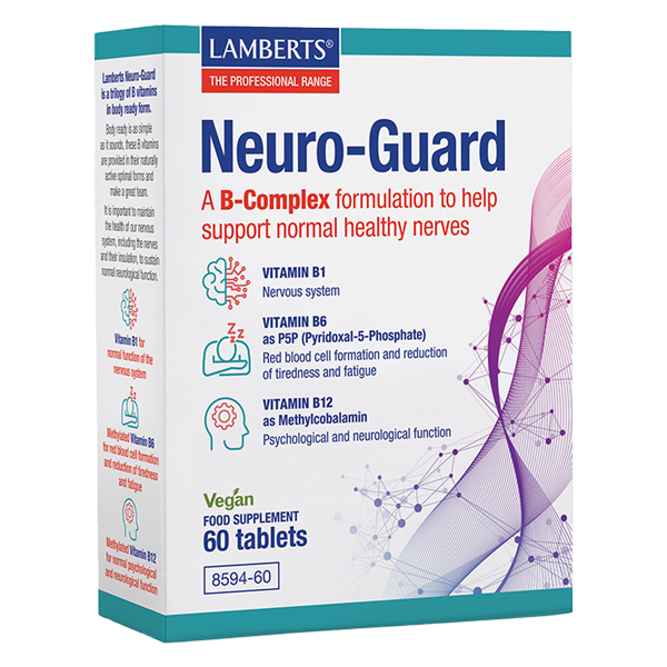 Lamberts Neuro-Guard for the Normal Function of the Nervous System 60 tabs