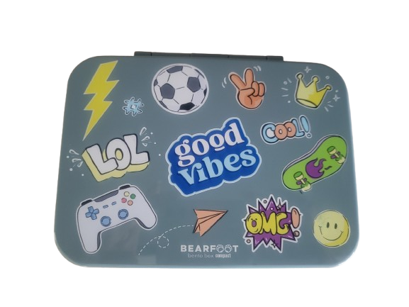 Lunchbox with Compartments -Gamer