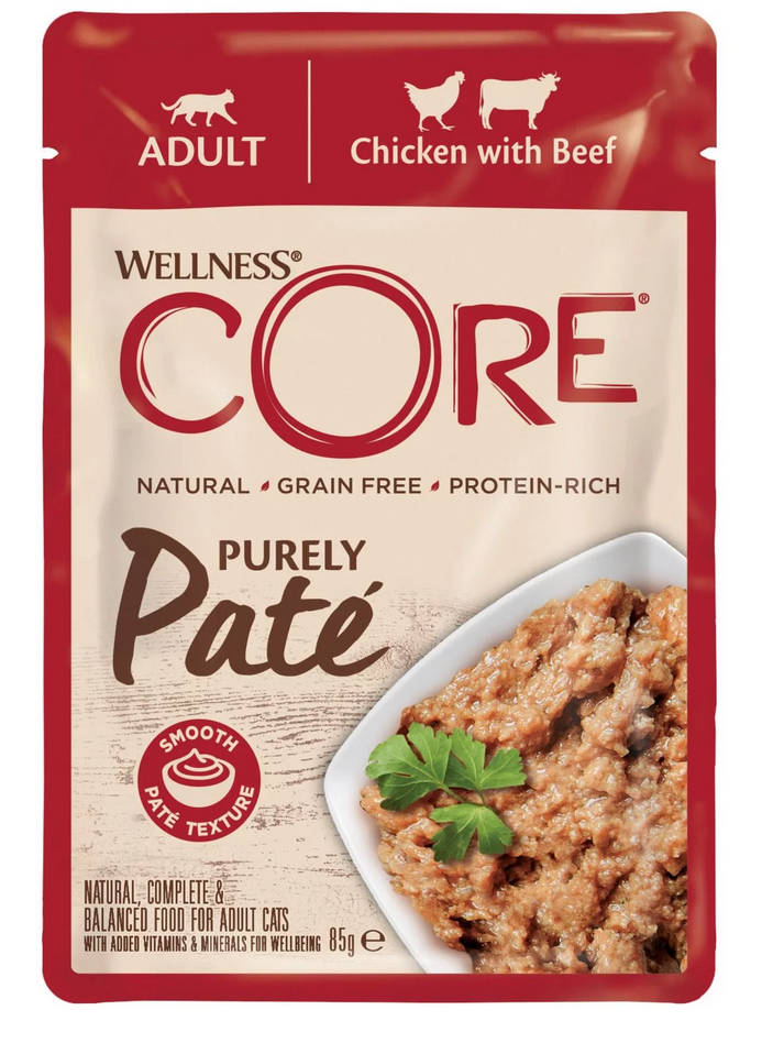 Wellness Core Purely Pate Chicken And Beef - 85gr