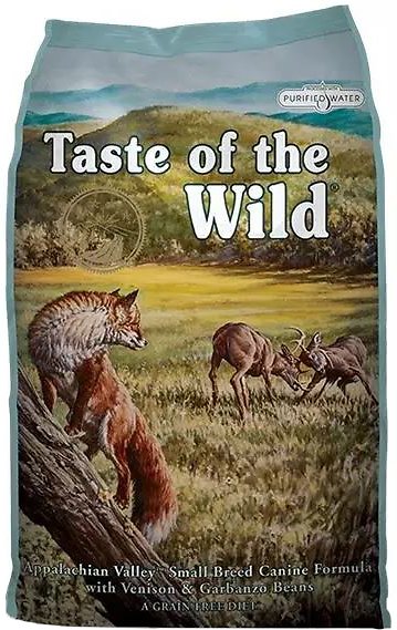 Taste Of The Wild Appalachain Valley Small Breed Canine Venison Garbanzo Beans - 5.6 Kg