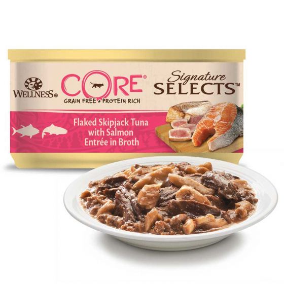 Wellness Core Signature Selects Flake Cat Food Tuna And Salmon - 79gr