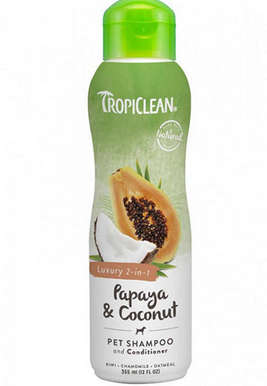 Tropiclean Papaya & Coconut 2in1 - 355gr