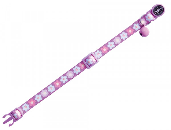Nobby Cat Collar Flower Lilac