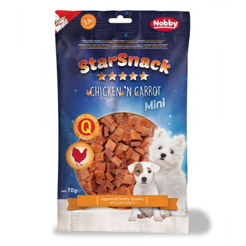 Nobby Starsnack Mini Chicken And Carrot