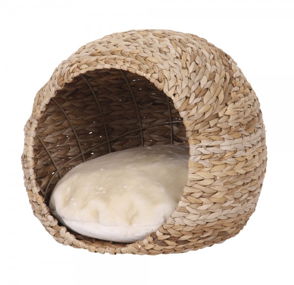 Cave Lasa Cat Basket Bed