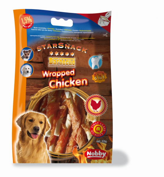 Starsnack Bbq Wrapped Chicken - 113gr