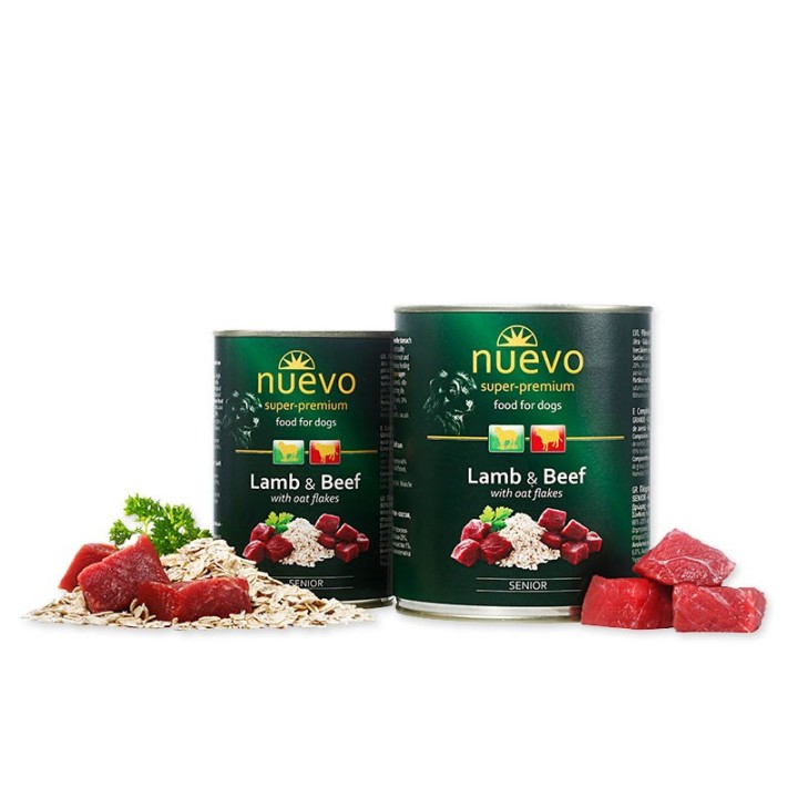 Nuevo Senior Lamb And Beef - 800gr