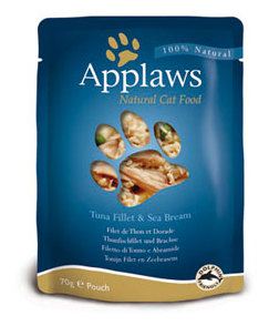 Applaws Tuna & Sea Bream Pouch - 70gr
