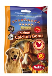 Nobby Starsnack Chicken Calcium Bone Calf Bone With Chicken 70G
