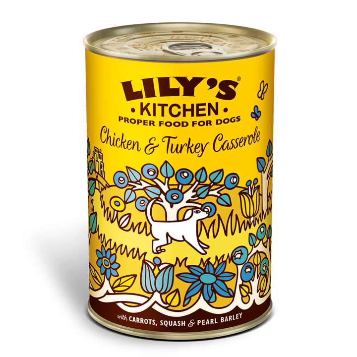 Lily's Kitchen Chicken And Turkey Casserole - 400gr