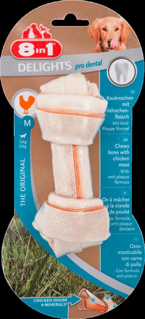 Bone 8in1 Delights Pro Dental Chicken M 80g