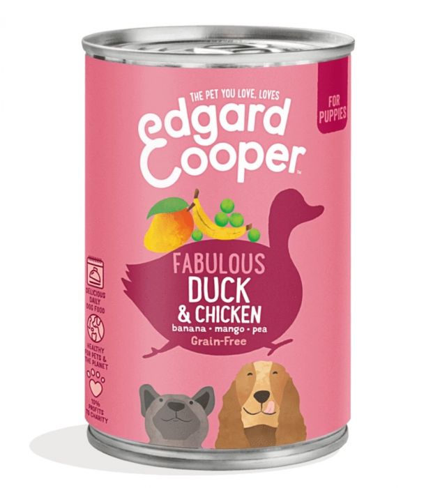 Edgard & Cooper Puppy Fabulous Duck & Chicken