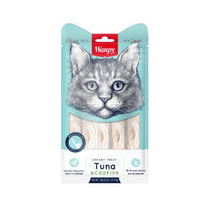 Wanpy Creamy Lickable Tuna & Codfish - 70gr