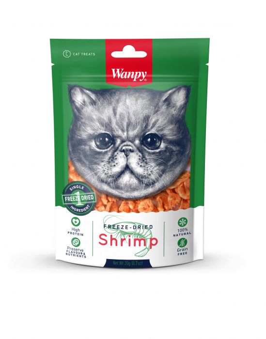 Wanpy - Freeze Dried Shrimp - 20gr