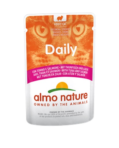 Almo Nature - Daily Cats Tuna & Salmon - 70gr