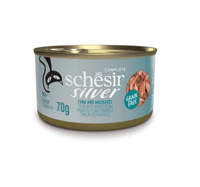 Schesir Cat's wet food Silver Tuna With Mackerel 70gr