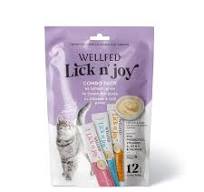 Wellfed Wellfed Lick N Joy Mix Tastes 12X14Gr 168Gr