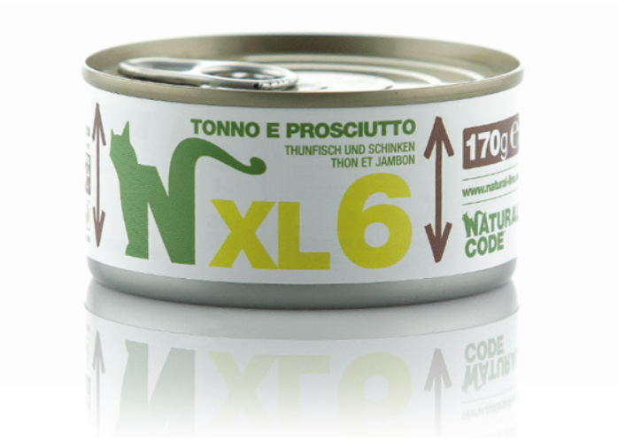 Natural Code Tuna And Ham 170Gr