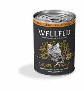 Wellfed Adult Chicken & Turkey 200Gr