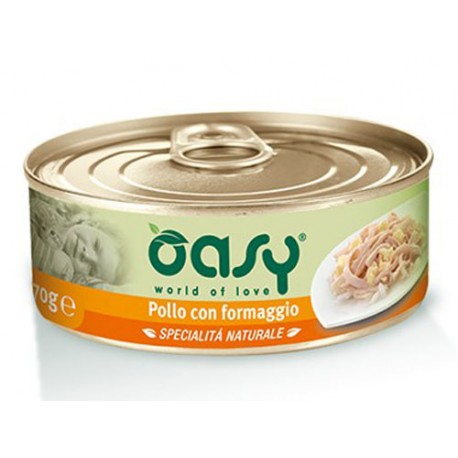 Oasy Wet Cat Chicken And Cheese - 150gr