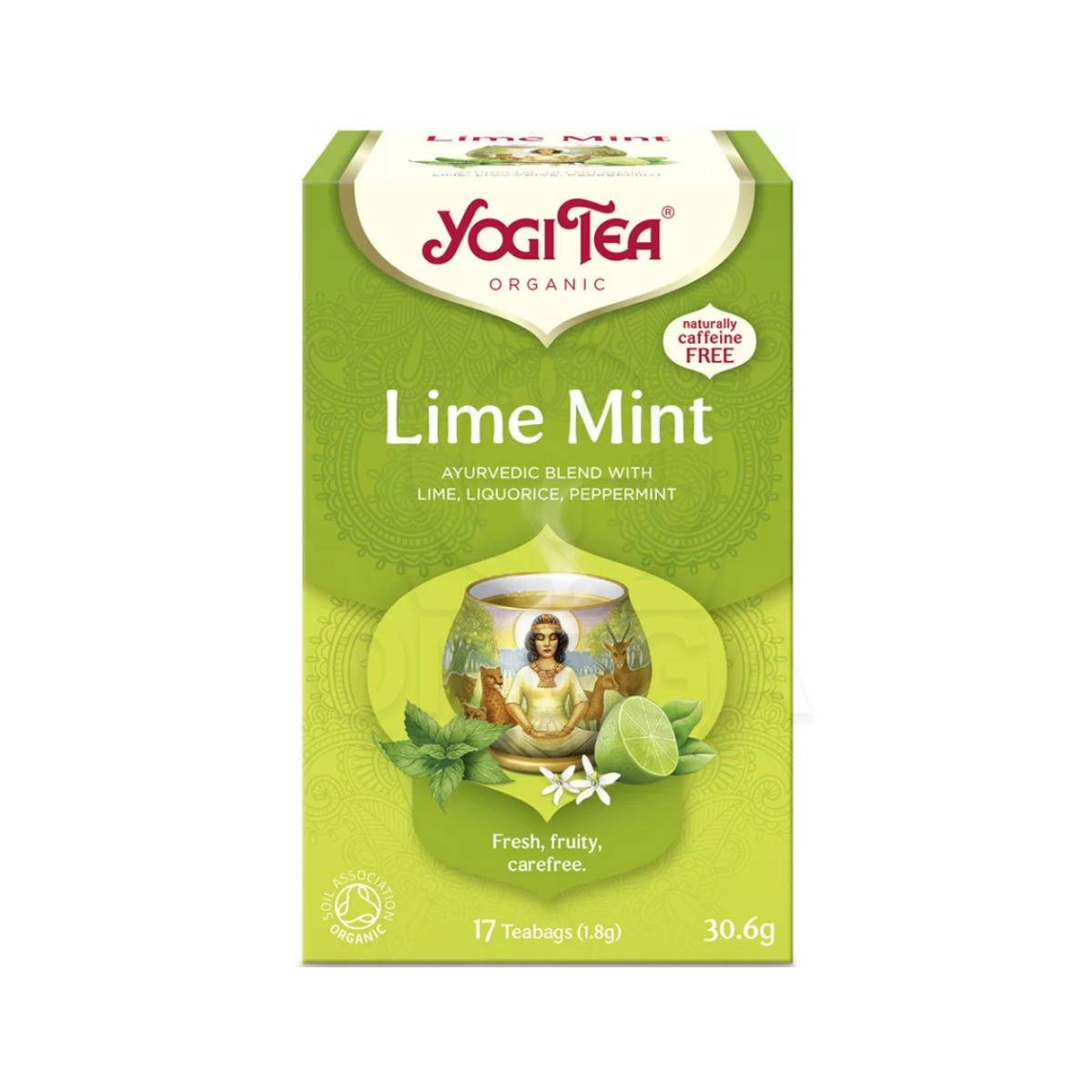 Yogi Tea Lime Mint Organic 30.6gr, 17 Sachets