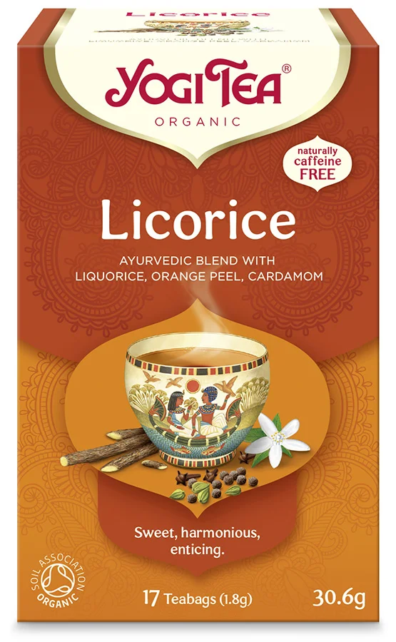 YOGI TEA LICORICE BIO 30.6g