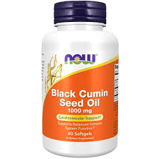 Now Black Cumin Seed Oil 1000 mg Softgels