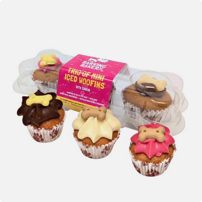 Barking Bakery Trio Mini Ice Woofins - 38gr