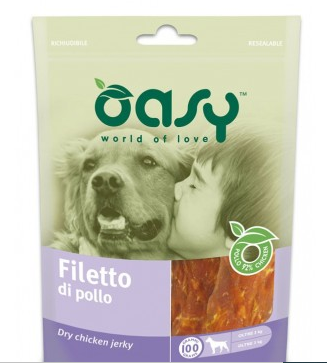Oasy Dry Chicken Jerky - 100gr