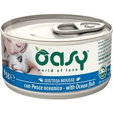 Oasy Mousse With Ocean Fish - 85gr