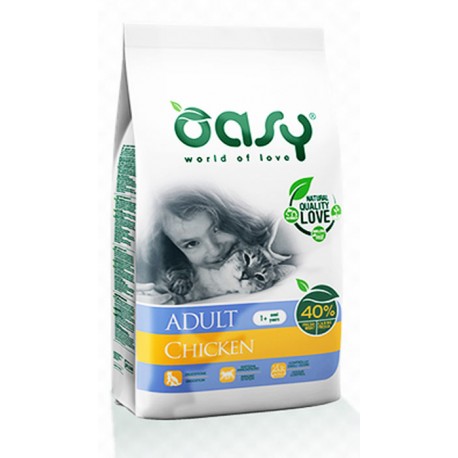 Oasy Cat Adult Chicken - 18 Kg