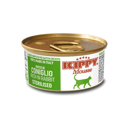 Kippy Cat Sterilised Rabbit Mousse - 85gr