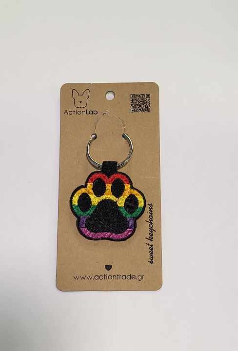 Animal Paw Pride Keyring - 1gr