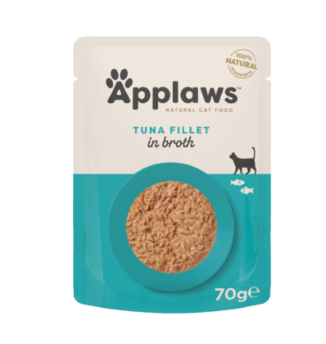 Applaws Tuna Fillet In Broth Adult Cat Pouch - 70gr