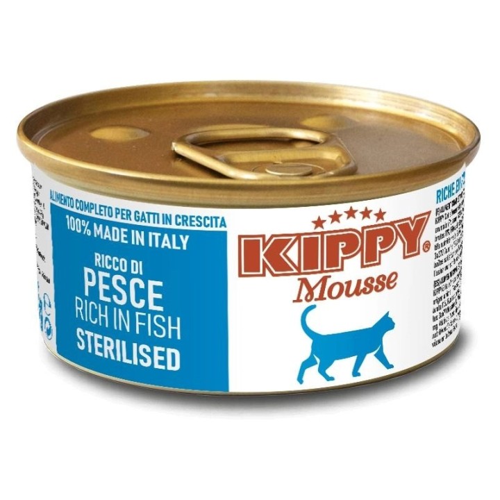 Kippy Cat Sterilised Fish Mousse - 85gr