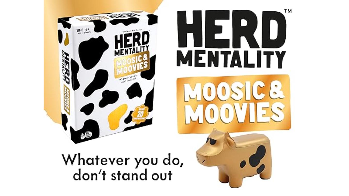Herd Mentality Moovies & Moosic – Ταινιες & Μουσικη με τη Νοοτροπια Αγελης Επιτραπεζιο Παιχνιδι
