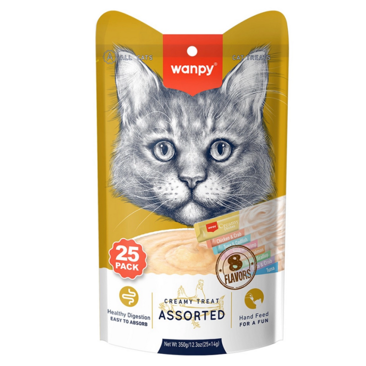 Wanpy Creamy Lickable Mix - 350gr