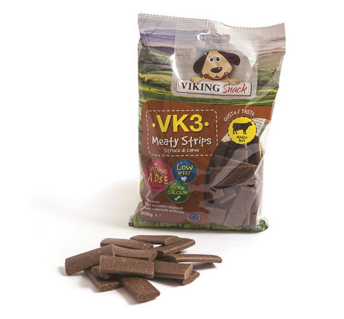Leo Pet Viking Snack Meaty Strips - 200gr