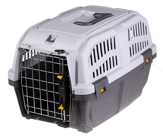 Skudo Carrier plastic 8 Iata grey 118x80x88cm