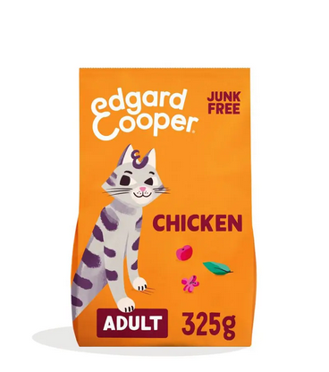 Edgard & Cooper Chicken Dry Cat Food - 330gr