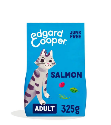Edgard & Cooper Fresh Atlantic Salmon Dry Cat Food - 330gr