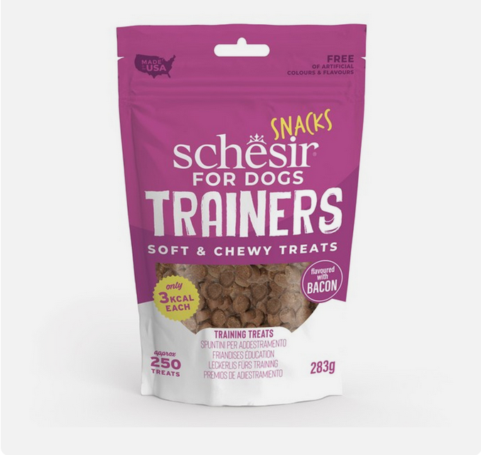 Schesir Soft & Chewy Bacon Dog Training - 283gr