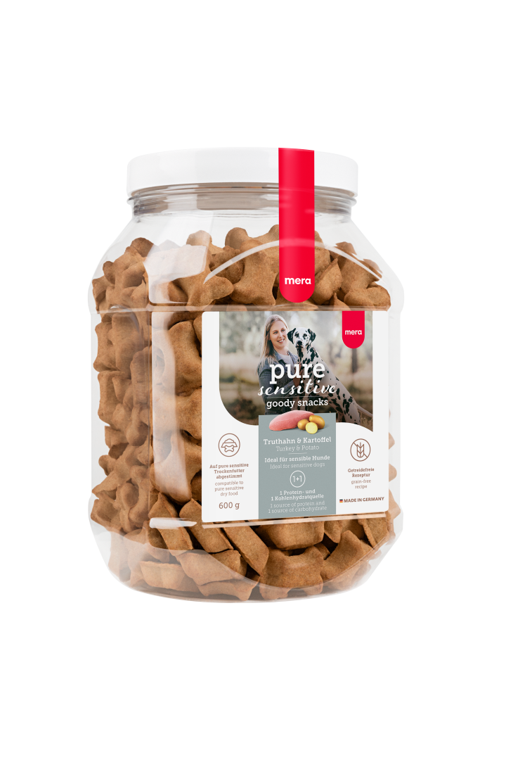 Mera Dog Goody Snack Pure Sensitive Turkey And Potato - 600gr